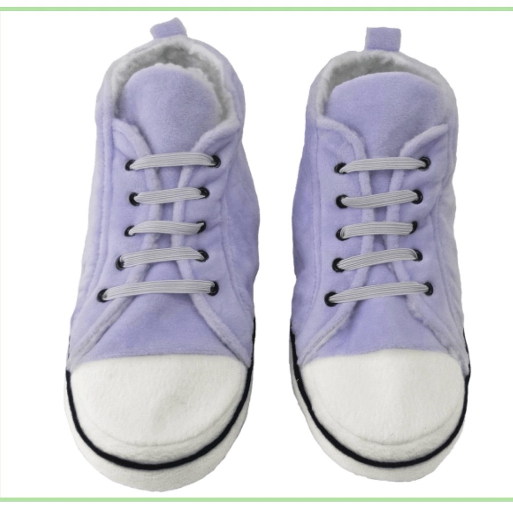 Iscream High Top Purple Sneaker Slippers